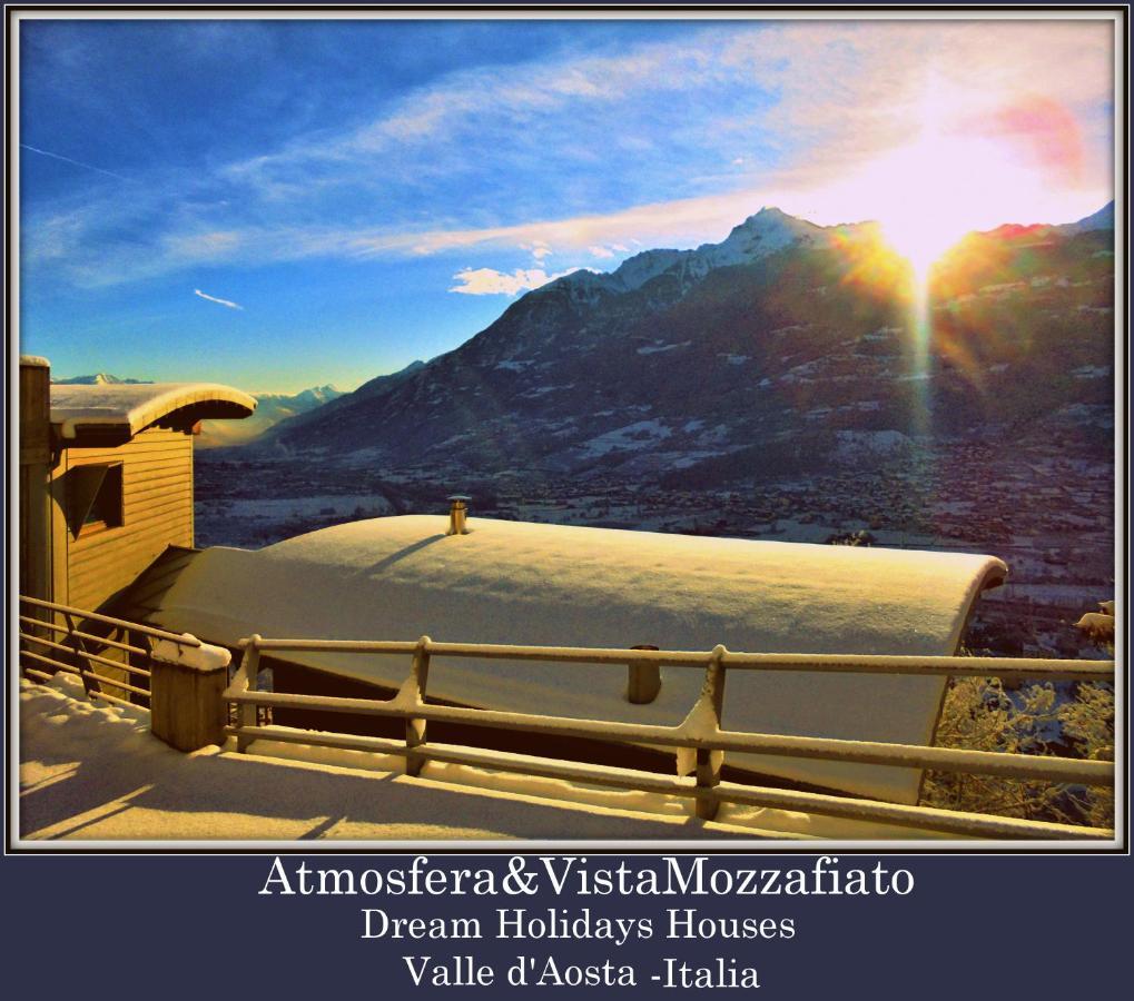 Atmosfera E Vista Mozzafiato Chalets Αόστα Εξωτερικό φωτογραφία
