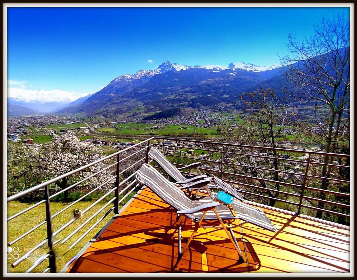 Atmosfera E Vista Mozzafiato Chalets Αόστα Εξωτερικό φωτογραφία