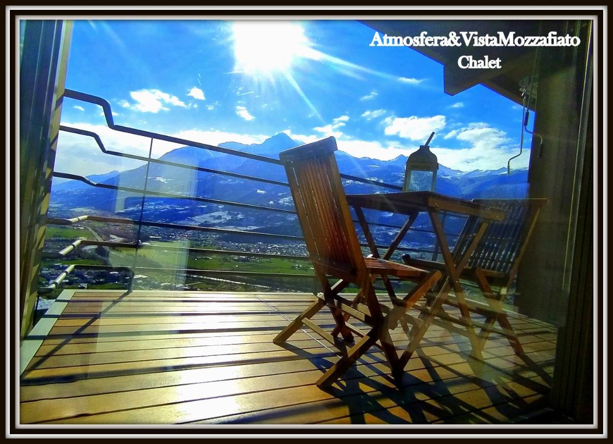 Atmosfera E Vista Mozzafiato Chalets Αόστα Εξωτερικό φωτογραφία