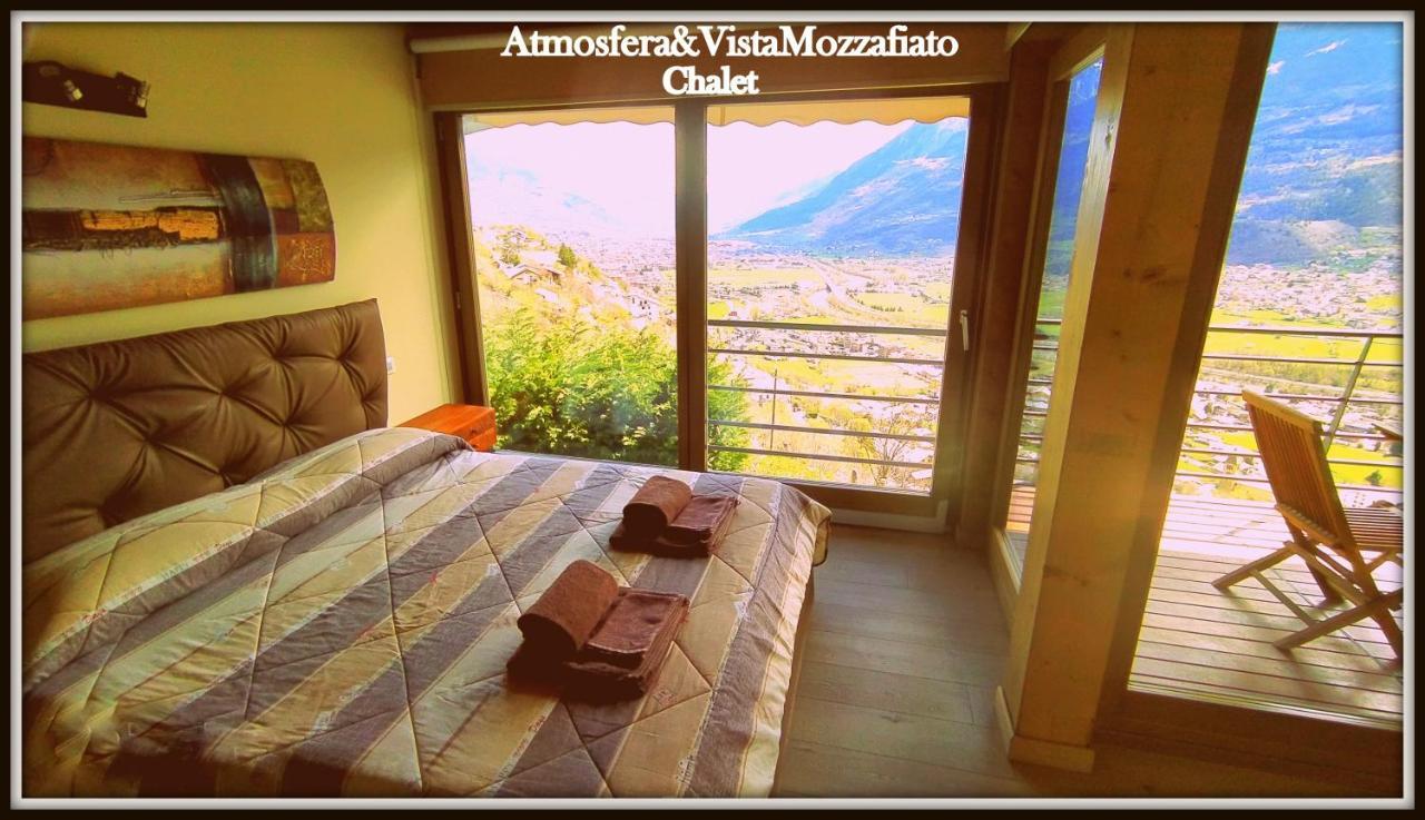 Atmosfera E Vista Mozzafiato Chalets Αόστα Εξωτερικό φωτογραφία