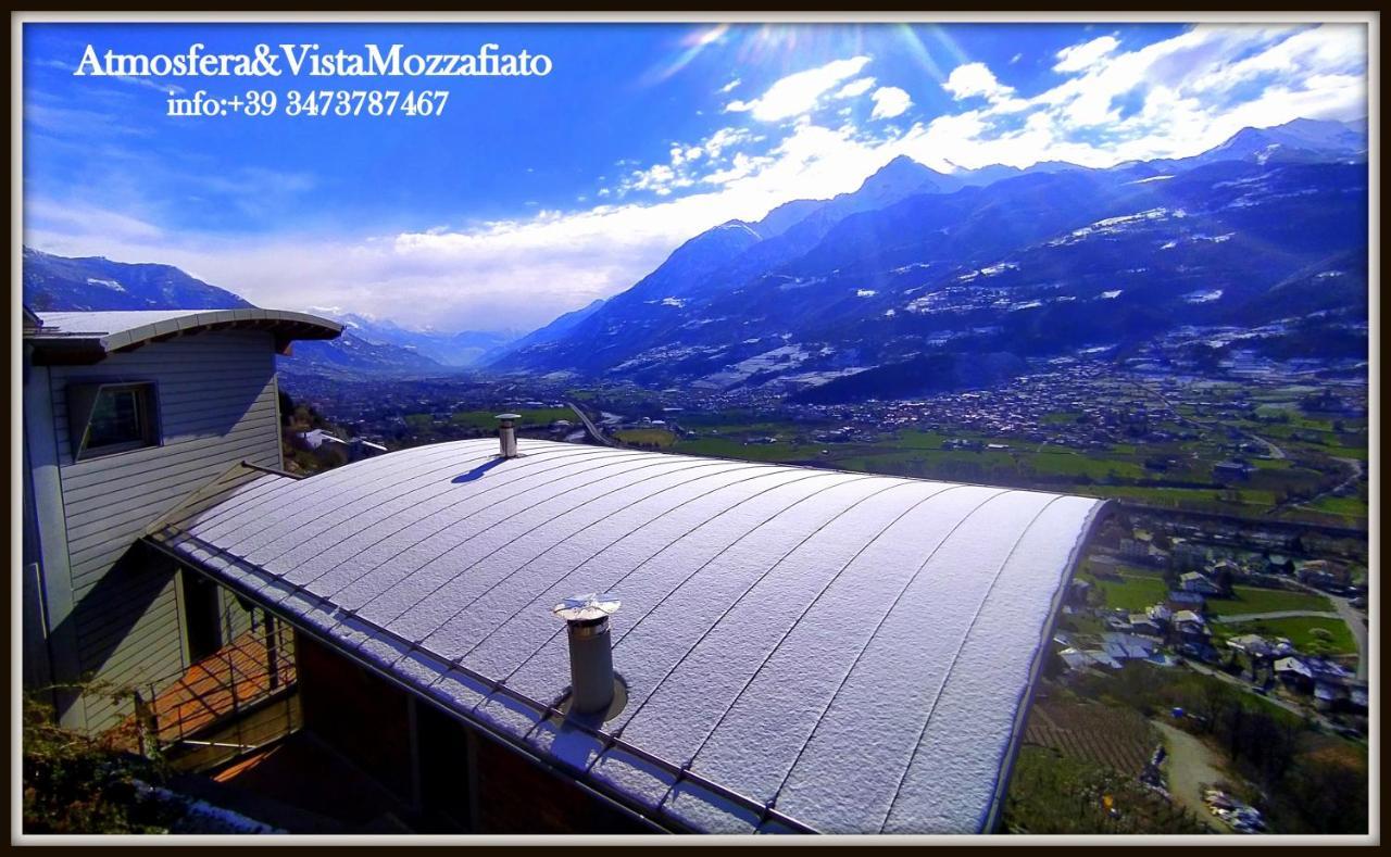 Atmosfera E Vista Mozzafiato Chalets Αόστα Εξωτερικό φωτογραφία